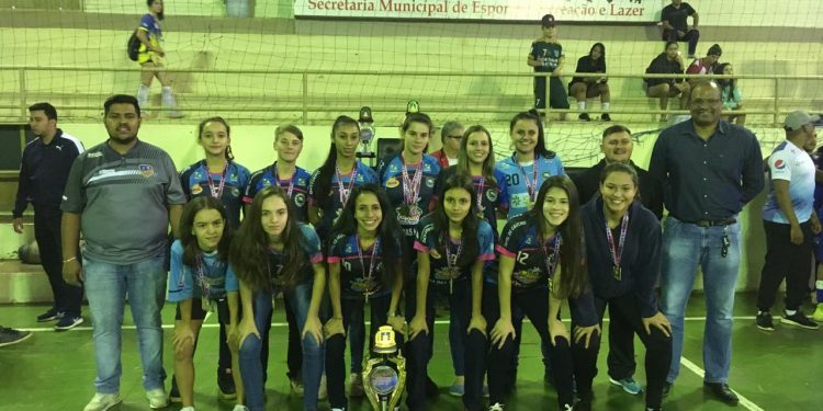 Futsal Sub-17 feminino de Itaipulândia é Campeão da 2ª etapa no 1º Circuito Regional