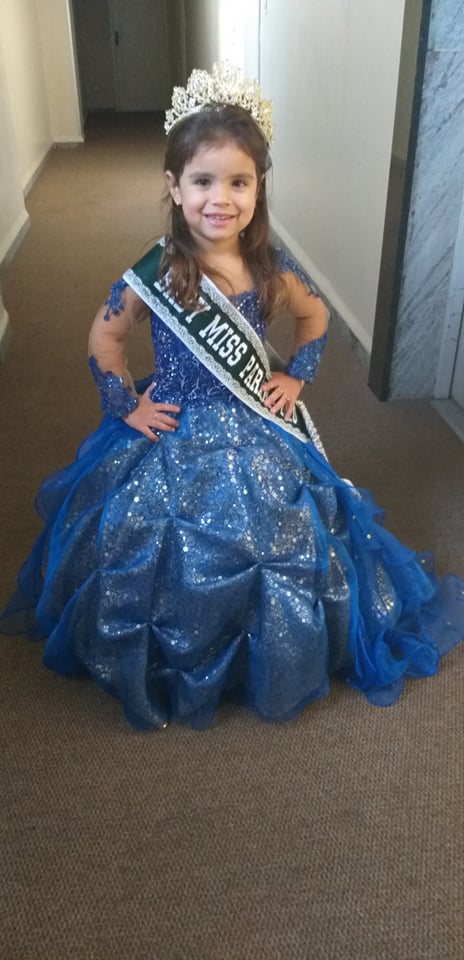 Paola Valentina Dias, de Itaipulândia, é eleita Miss Baby Paraná