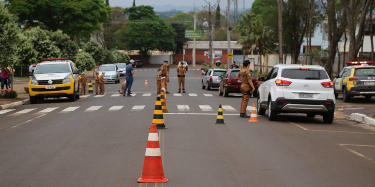 Atividades da Semana do Trânsito tiveram início nesta manhã em Missal