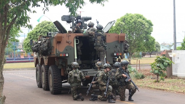 Exército Brasileiro inicia Operação Fronteira Sul na região