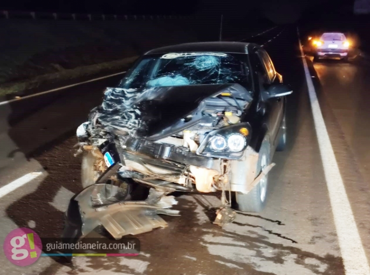 Medianeira: Grave acidente na BR 277 deixa um morto e dois feridos