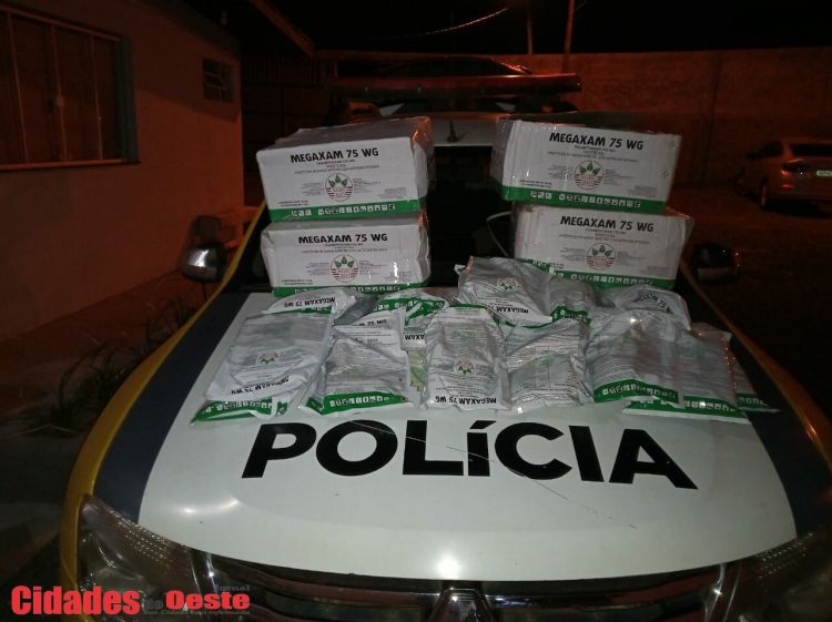 Itaipulândia: Veículos clonados e agrotóxicos contrabandeados são apreendidos e um homem foi preso