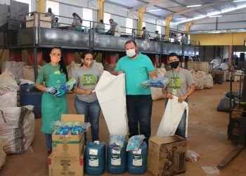 Associação dos Recicladores de Itaipulândia recebem EPI’s