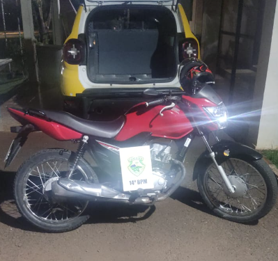 Homem  preso ao tentar furtar motocicleta em Itaipulndia