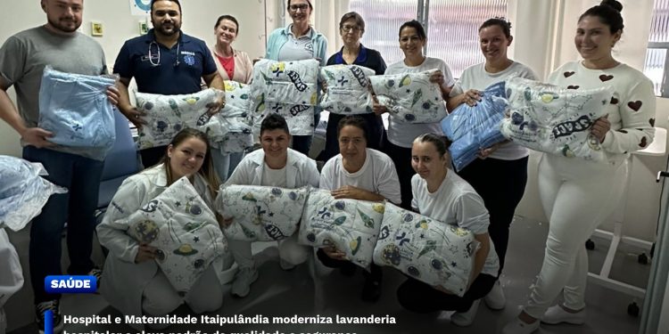 Hospital e Maternidade Itaipulândia moderniza lavanderia hospitalar e eleva padrão de qualidade e segurança