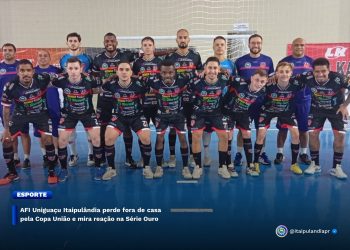 AFI Uniguaçu Itaipulândia perde fora de casa pela Copa União e mira reação na Série Ouro