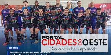 AFI Uniguaçu Itaipulândia perde fora de casa pela Copa União e mira reação na Série Ouro